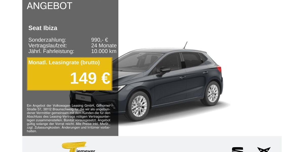 Seat Ibiza 22.826 km 23.170 &euro; Bochum 44809