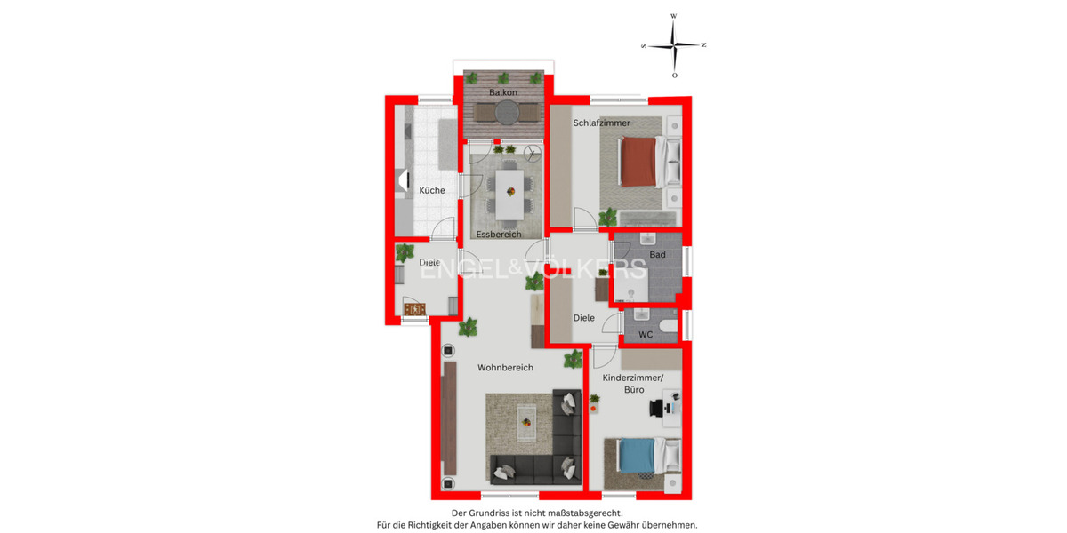 Etagenwohnung Hilden Kalstert - 3 Zimmer, 75 m&sup2;, 260.000&euro; | Angebot:25684609