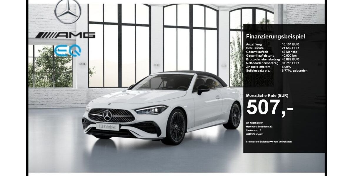 Mercedes-Benz CLE 200 29.166 km 53.490 &euro; Schwelm 58332