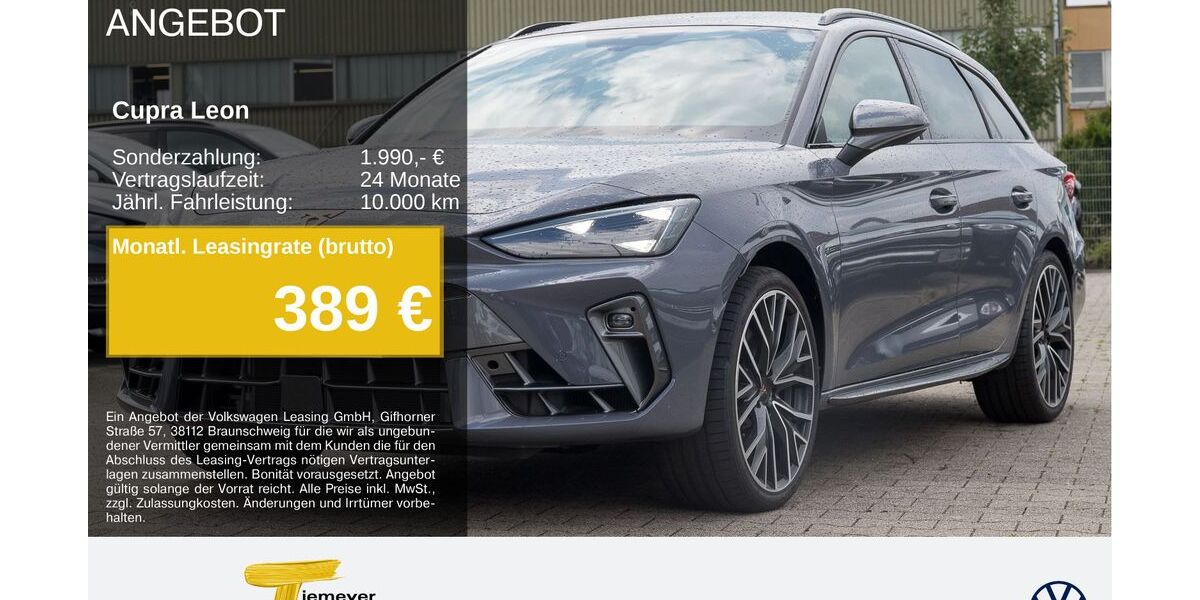 Cupra Leon 4.999 km 39.440 &euro; Remscheid 42897