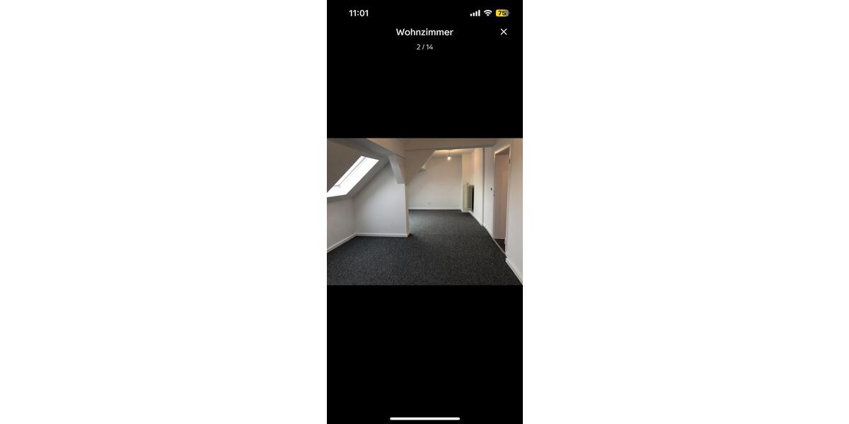 Dachgeschoßwohnung Essen Stadtkern - 2 Zimmer, 65 m&sup2;, 700&euro; | Angebot:26631287