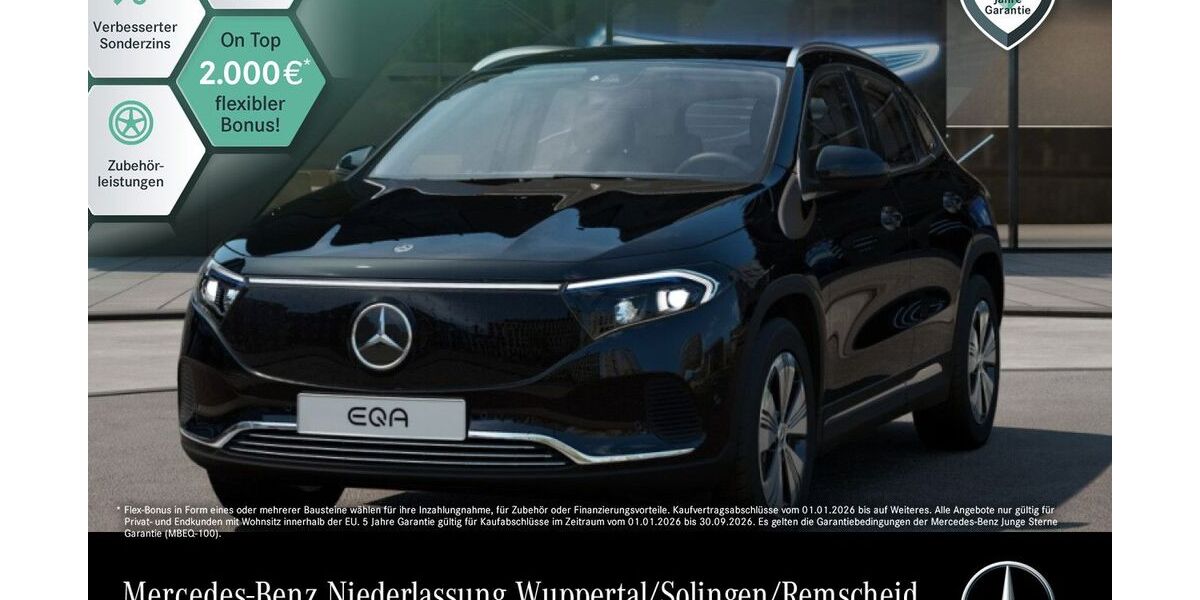 Mercedes-Benz EQA 2.813 km 39.890 &euro; Wuppertal 42115