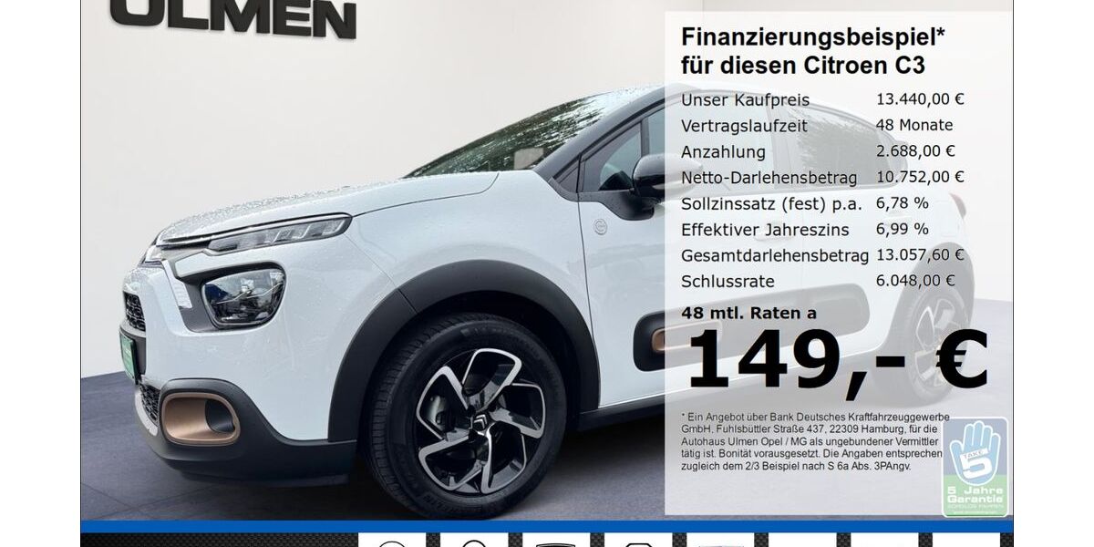 Citroen C3 16.370 km 12.950 &euro; Düsseldorf 40231