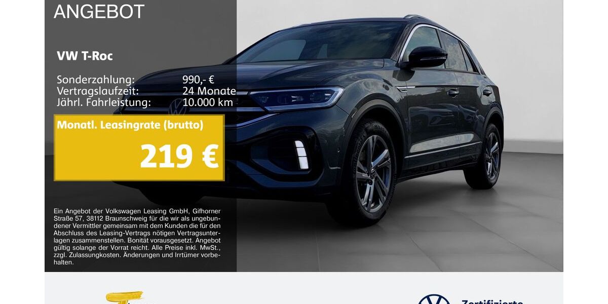 VW T-Roc 24.110 km 28.980 &euro; Herne 44653