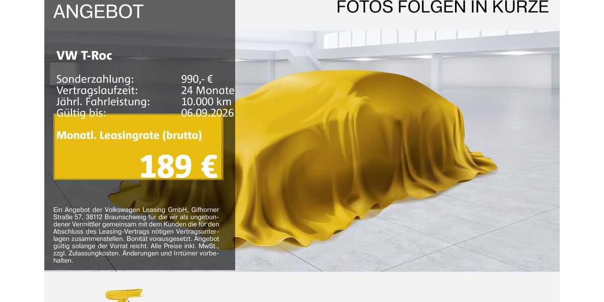 VW T-Roc 15.651 km 24.540 &euro; Gelsenkirchen 45888