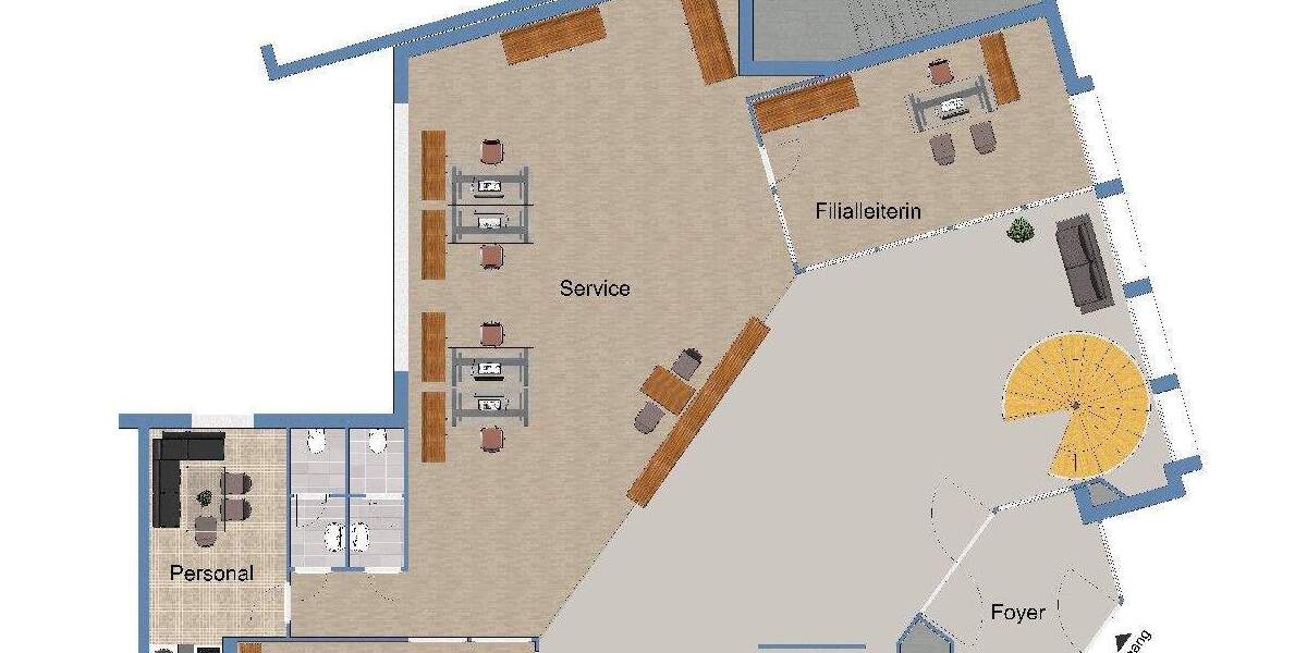 Gewerbeobjekt Remscheid Nord - 5 Zimmer, 257 m&sup2;, 2.190&euro; | Angebot:25796039