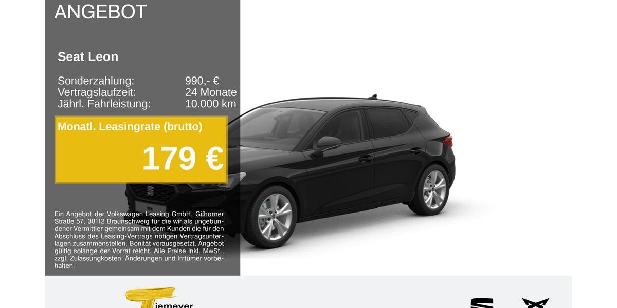 Seat Leon 25.699 km 27.090 &euro; Bochum 44809