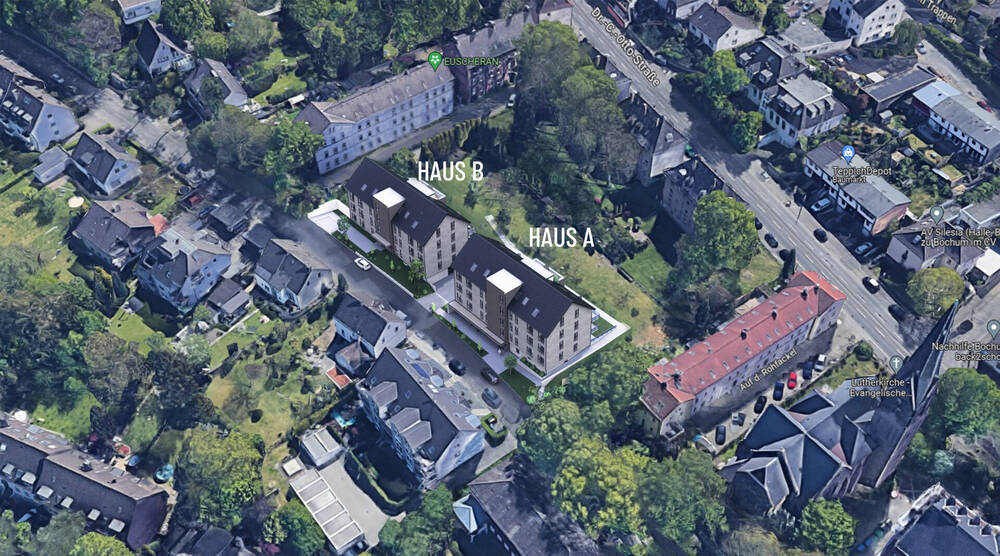 Etagenwohnung Bochum Linden - 2 Zimmer, 73 m&sup2;, 319.000&euro; | Angebot:25745247