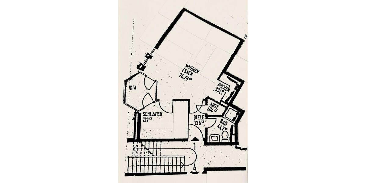 Etagenwohnung Düsseldorf Stadtbezirk 2 - 2 Zimmer, 50 m&sup2;, 299.000&euro; | Angebot:26645817