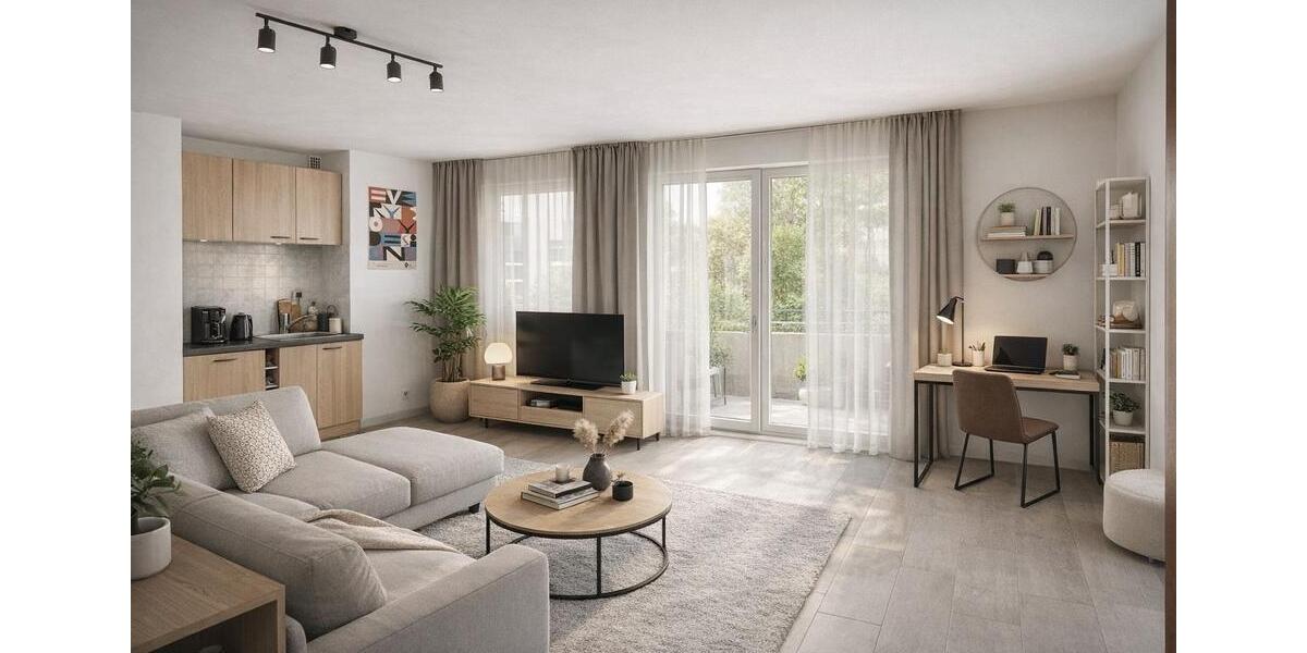 Etagenwohnung Haan - 1 Zimmer, 45 m&sup2;, 560&euro; | Angebot:25439001