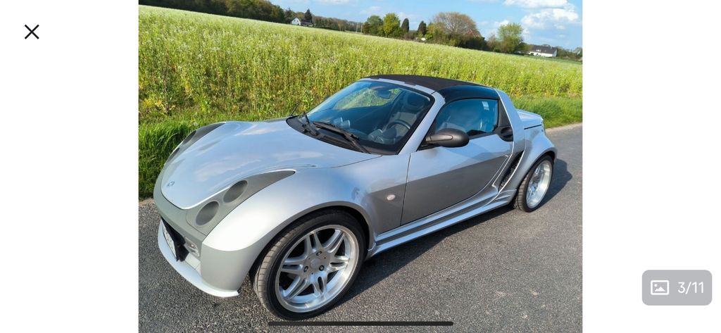 Smart Roadster 34.700 km 17.499 &euro; Remscheid 42855