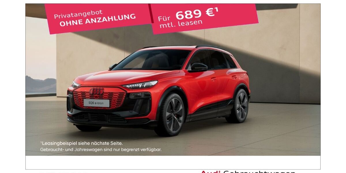 Audi SQ6 e-tron 13.695 km 76.860 &euro; Solingen 42653