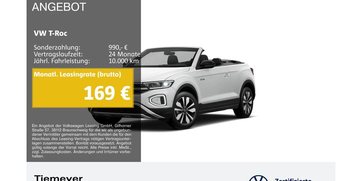 VW T-Roc 27.065 km 23.470 &euro; Bochum 44892