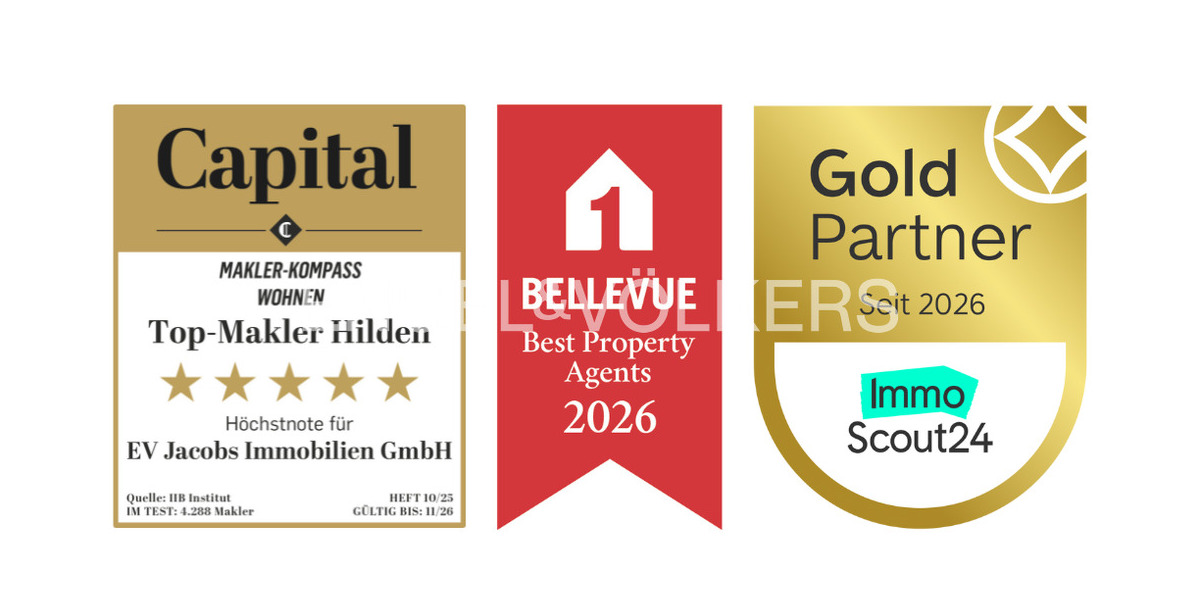 Etagenwohnung Mettmann - 2 Zimmer, 66 m&sup2;, 160.000&euro; | Angebot:25668507