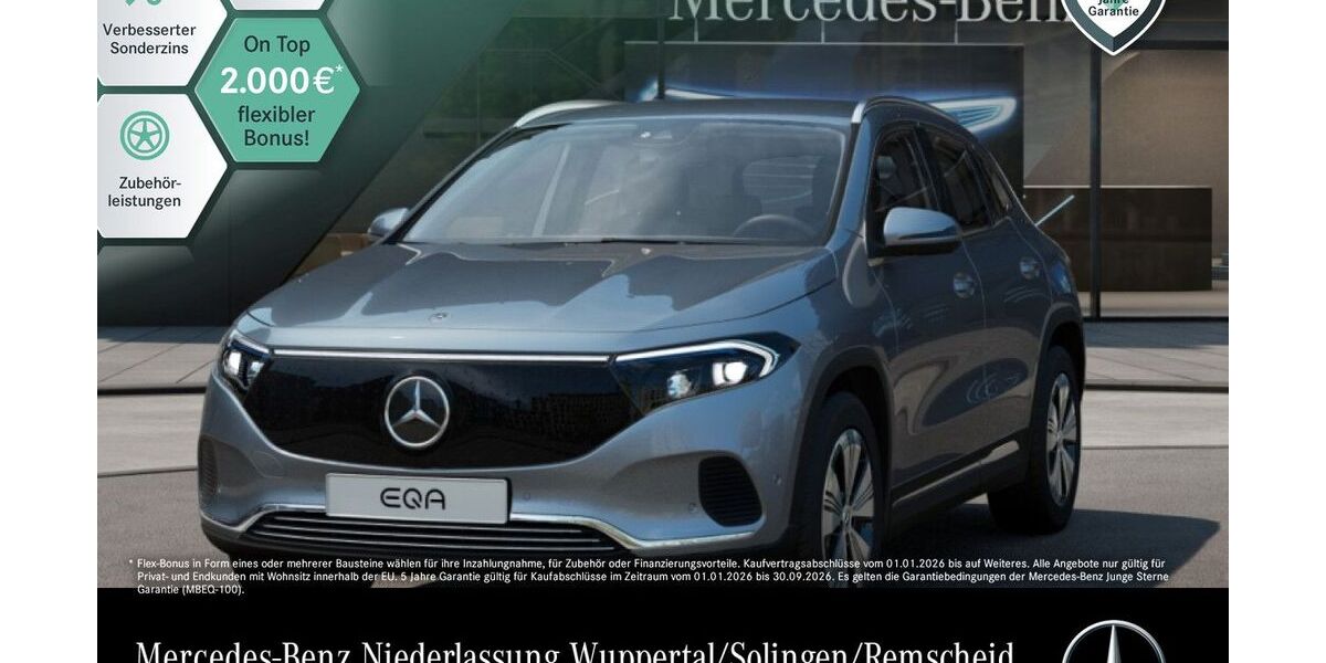 Mercedes-Benz EQA 8.098 km 40.490 &euro; Wuppertal 42115