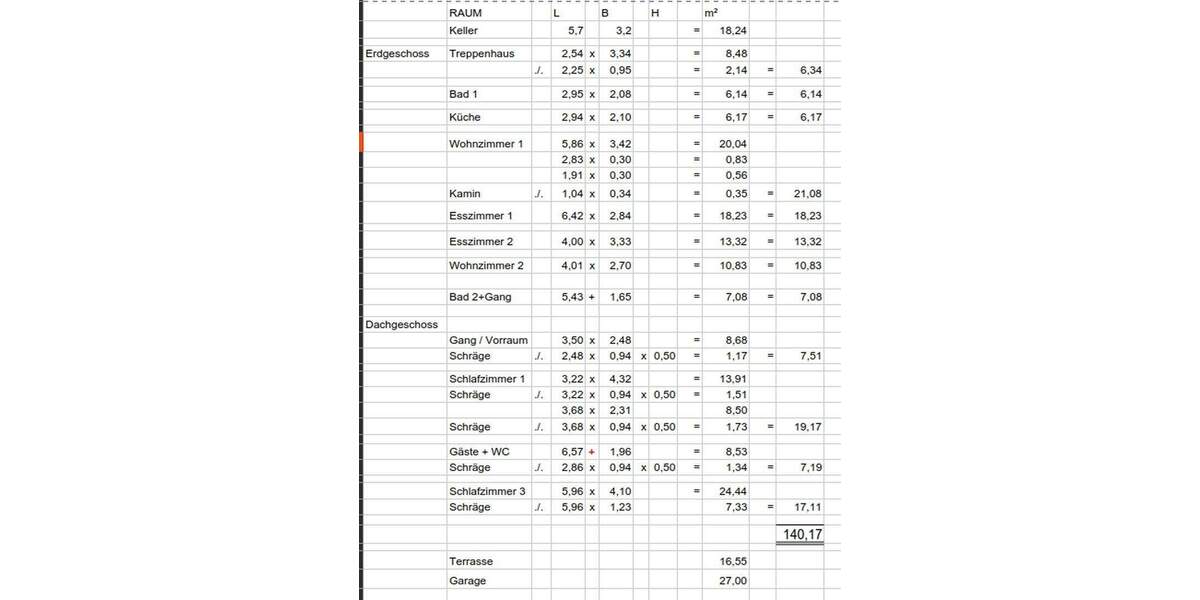 Einfamilienhaus Solingen Ohligs-Aufderhöhe - 5 Zimmer, 147 m&sup2;, 396.000&euro; | Angebot:25699042