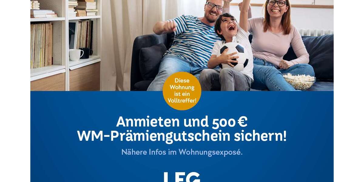 Etagenwohnung Velbert Hopscheiderberg - 3 Zimmer, 66 m&sup2;, 459&euro; | Angebot:26947434