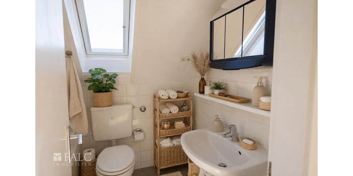 Dachgeschoßwohnung Heiligenhaus - 2 Zimmer, 41 m&sup2;, 405&euro; | Angebot:24780673