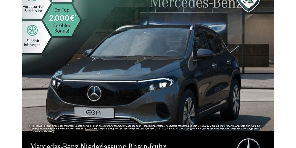 Mercedes-Benz EQA 8.239 km 40.490 &euro; Düsseldorf 40470
