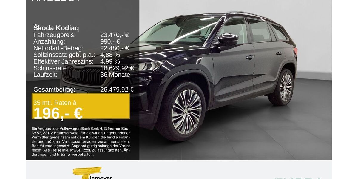 Skoda Kodiaq 87.481 km 23.470 &euro; Bochum 44809