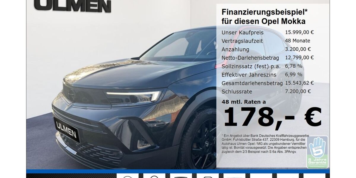 Opel Mokka 37.720 km 15.999 &euro; Düsseldorf 40231