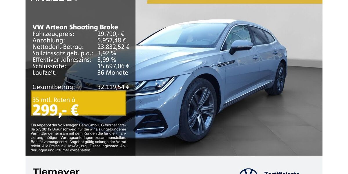 VW Arteon 63.700 km 29.270 &euro; Bochum 44892