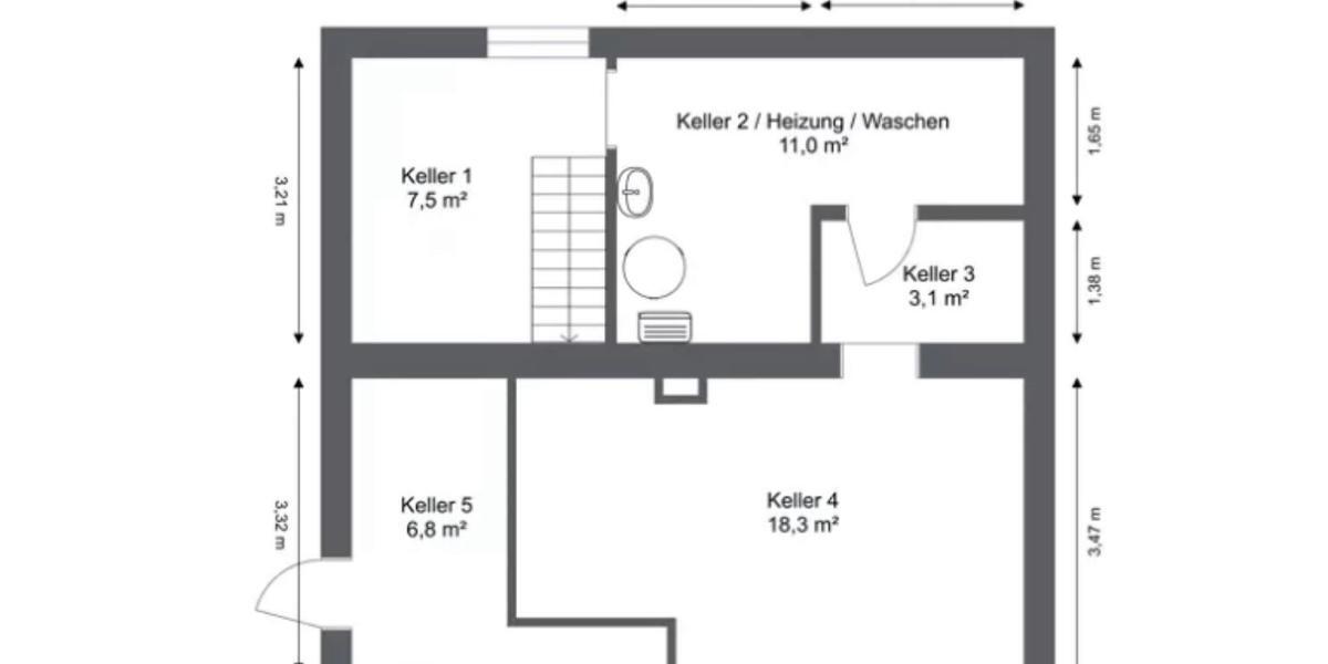 Doppelhaushälfte Remscheid Lüttringhausen - 3 Zimmer, 95 m&sup2;, 265.000&euro; | Angebot:26645283