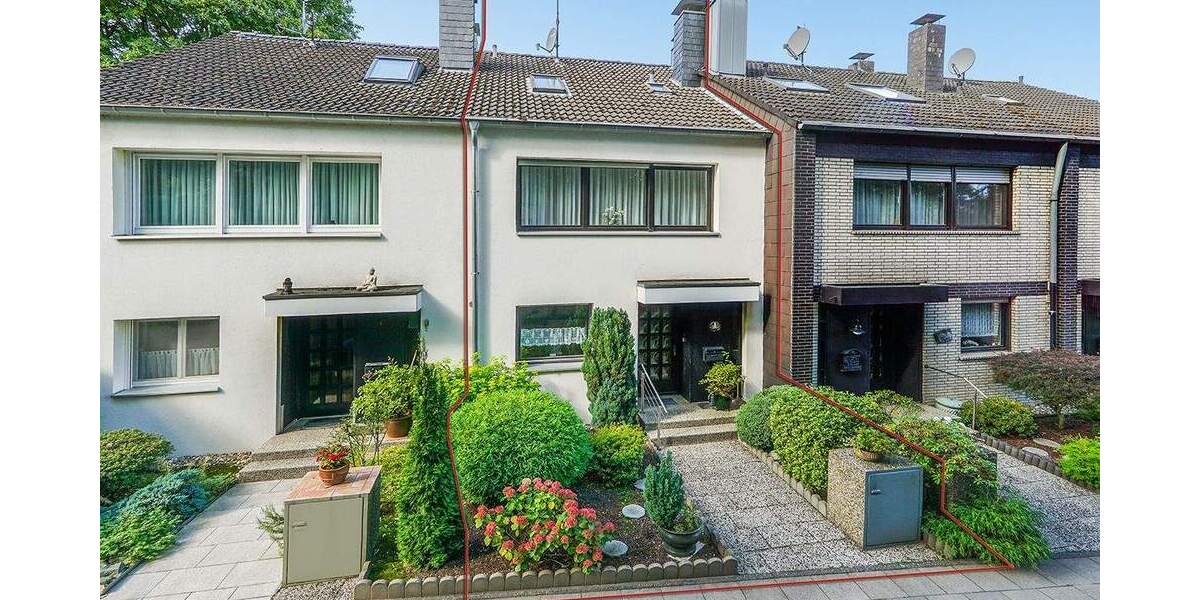 Reihenmittelhaus Düsseldorf Hubbelrath - 5 Zimmer, 124 m&sup2;, 595.000&euro; | Angebot:25744332