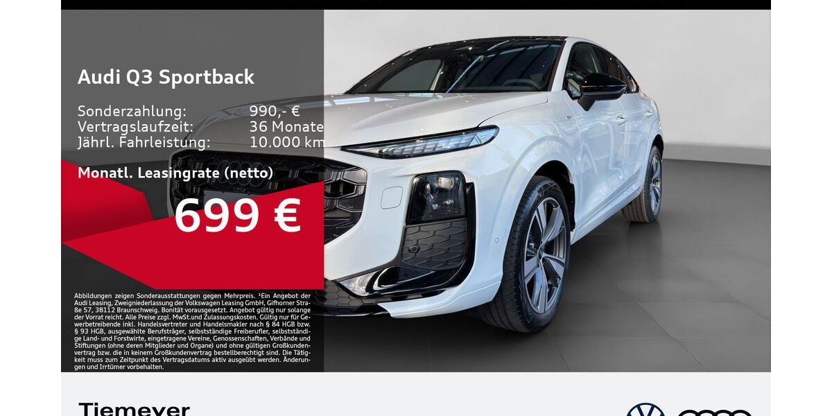 Audi Q3 3.378 km 57.490 &euro; Gelsenkirchen 45894