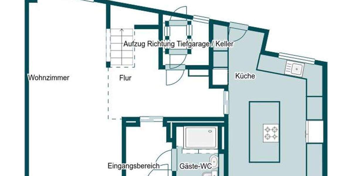 Reihenmittelhaus Düsseldorf Bilk - 4 Zimmer, 146 m&sup2;, 1.399.000&euro; | Angebot:25750364