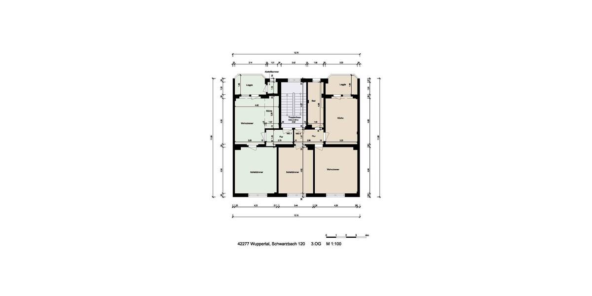 Mehrfamilienhaus, Wohnhaus Wuppertal / Wichlinghausen-Süd Barmen - 2 Zimmer, 548 m&sup2;, 650.000&euro; | Angebot:25701196