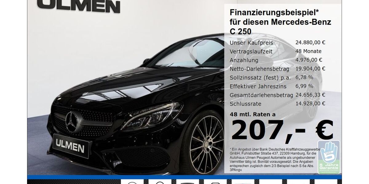 Mercedes-Benz C 250 101.311 km 24.880 &euro; Düsseldorf 40233