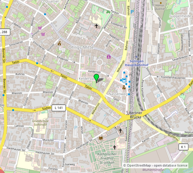 Gewerbeobjekt Solingen Ohligs-Aufderhöhe - 1 Zimmer, 358 m&sup2;, 3.400&euro; | Angebot:25802094