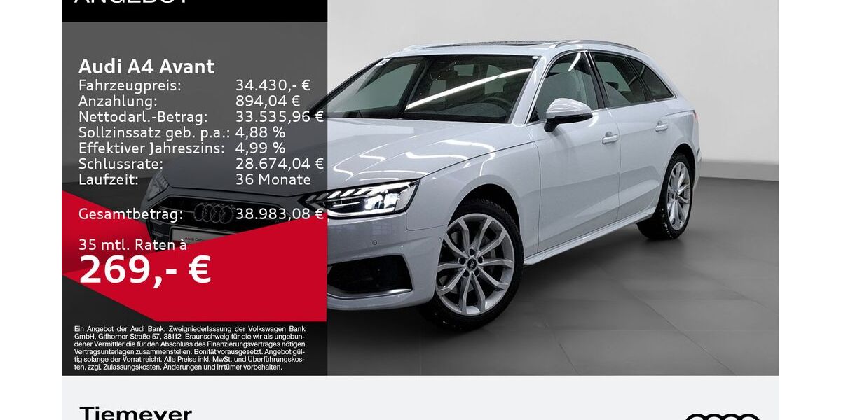 Audi A4 32.504 km 34.430 &euro; Bochum 44809