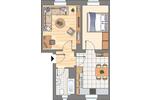 Etagenwohnung Witten Annen - 2 Zimmer, 44 m&sup2;, 369&euro; | Angebot:26639206