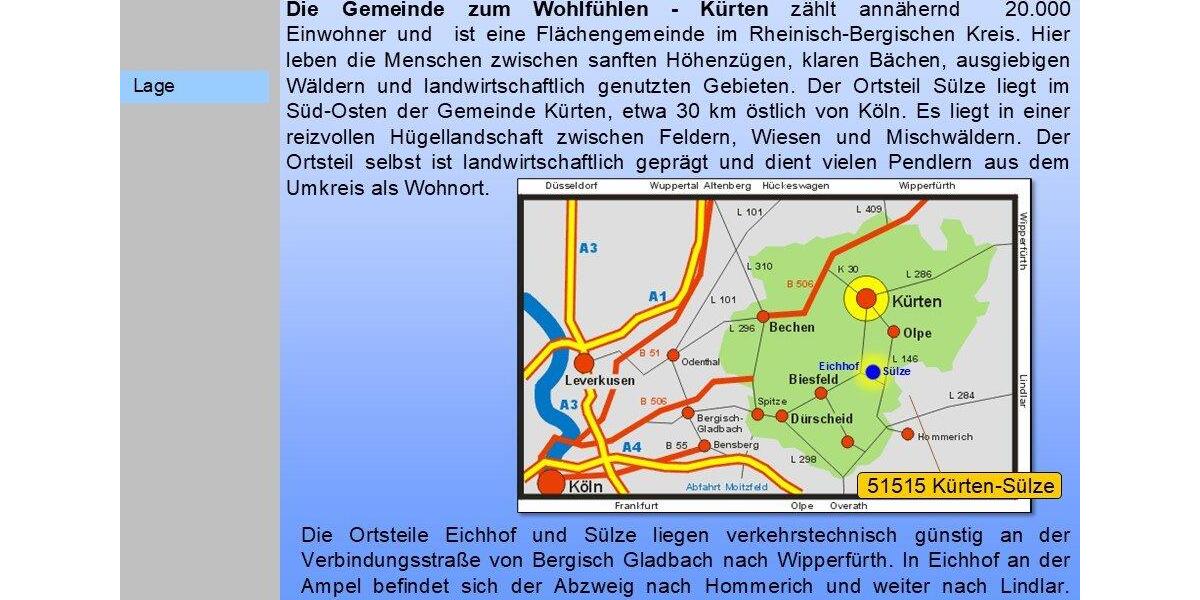 Einfamilienhaus Kürten - 5 Zimmer, 192 m&sup2;, 2.000&euro; | Angebot:26475243