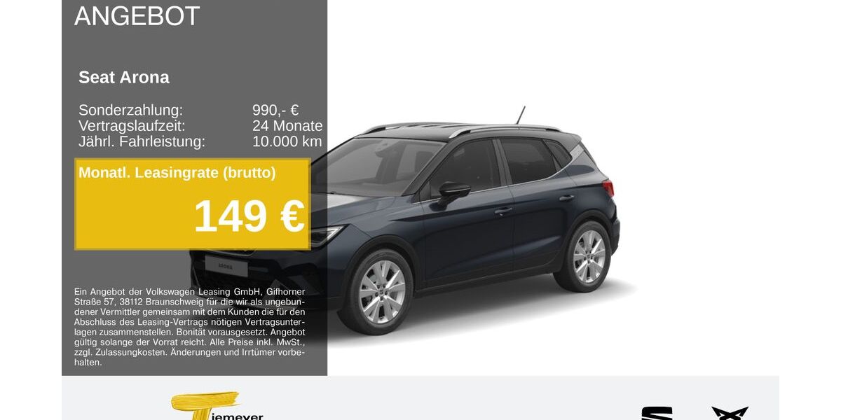 Seat Arona 26.160 km 23.470 &euro; Bochum 44809