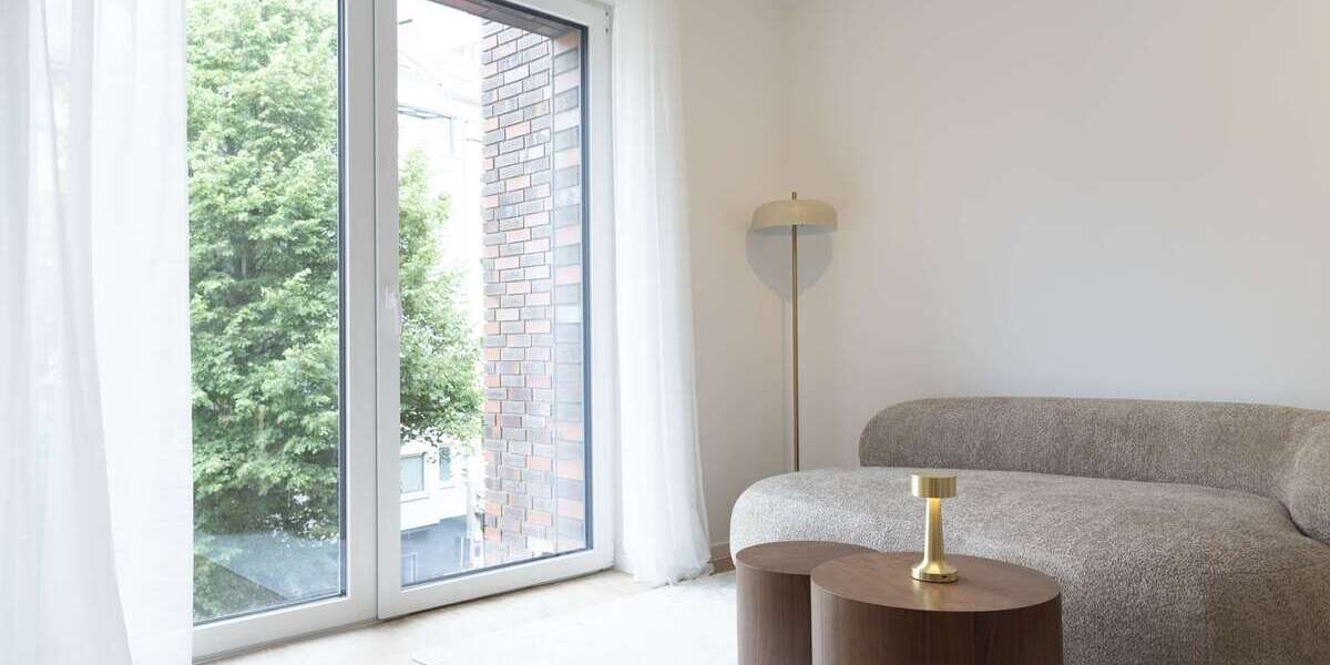 Etagenwohnung Düsseldorf Flingern Süd - 2 Zimmer, 46 m&sup2;, 1.155&euro; | Angebot:27270522