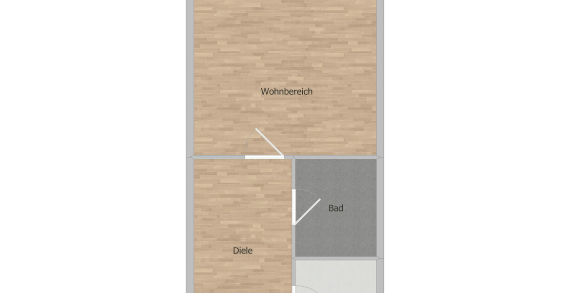 Etagenwohnung Essen Stadtbezirk II - 1 Zimmer, 35 m&sup2;, 399&euro; | Angebot:26630933