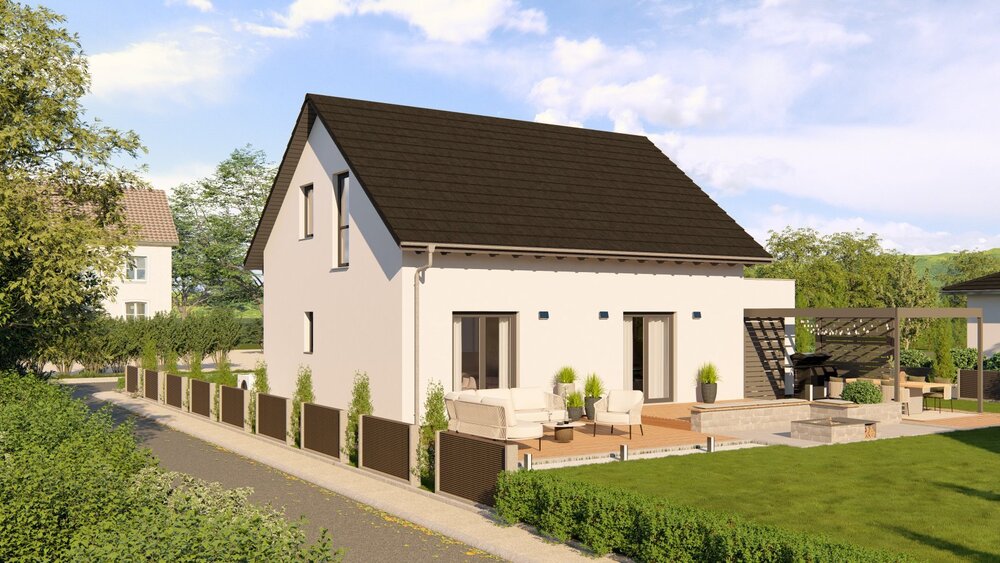 Individuelles Traumhaus gestalten - Flexible Planung und hohe Qualität mit allkauf - Pure 6 - Einfamilienhaus Ennepetal | Angebot:27334603