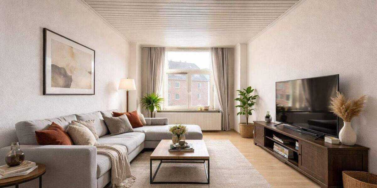 Etagenwohnung Düsseldorf Bilk - 2 Zimmer, 66 m&sup2;, 249.000&euro; | Angebot:25738936