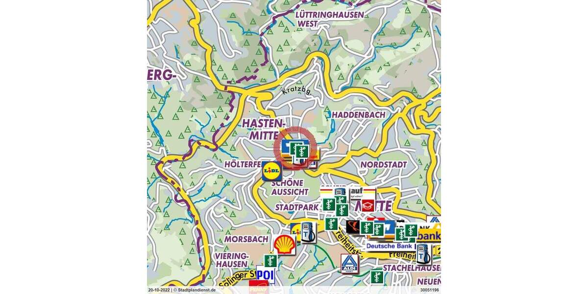 Gewerbeobjekt Remscheid Nord - 5 Zimmer, 257 m&sup2;, 2.190&euro; | Angebot:25796039