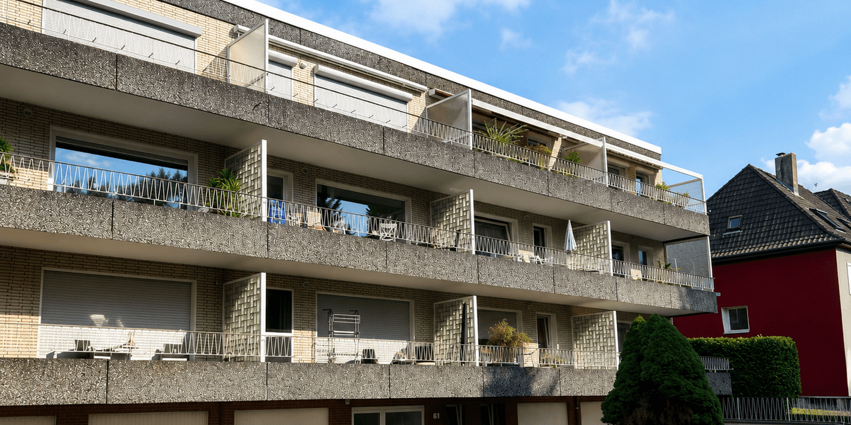 Etagenwohnung Mülheim an der Ruhr - 3 Zimmer, 106 m&sup2;, 960&euro; | Angebot:27076739