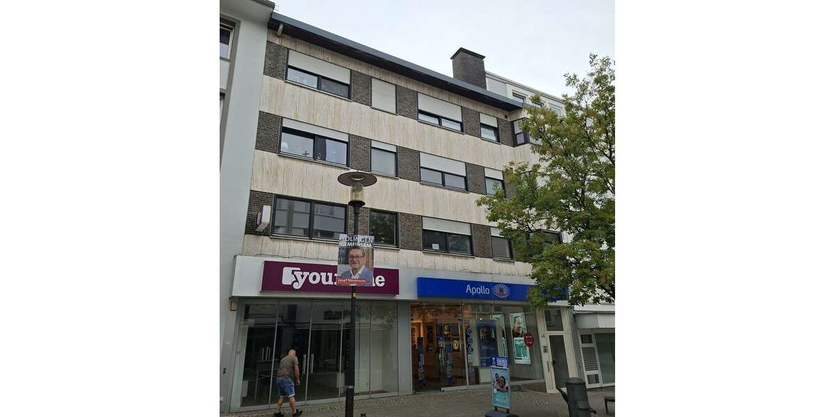 Etagenwohnung Solingen Mitte - 1 Zimmer, 29 m&sup2;, 265&euro; | Angebot:27087644