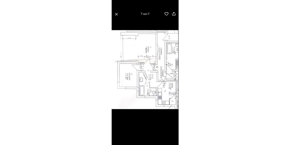 Etagenwohnung Bochum Laer - 2 Zimmer, 60 m&sup2;, 500&euro; | Angebot:26617929