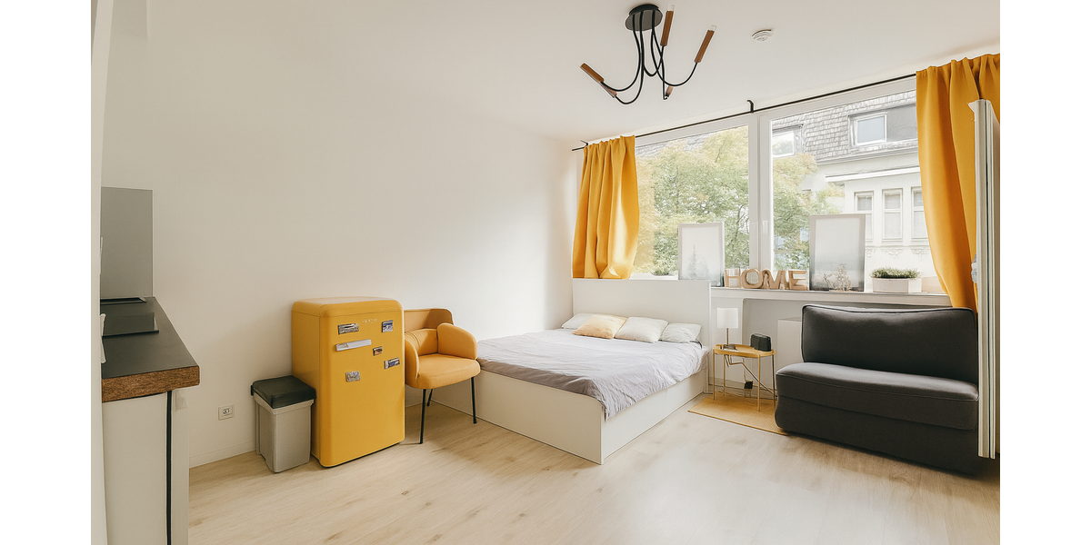 Etagenwohnung Düsseldorf Stadtbezirk 2 - 1 Zimmer, 23 m&sup2;, 149.000&euro; | Angebot:26110825