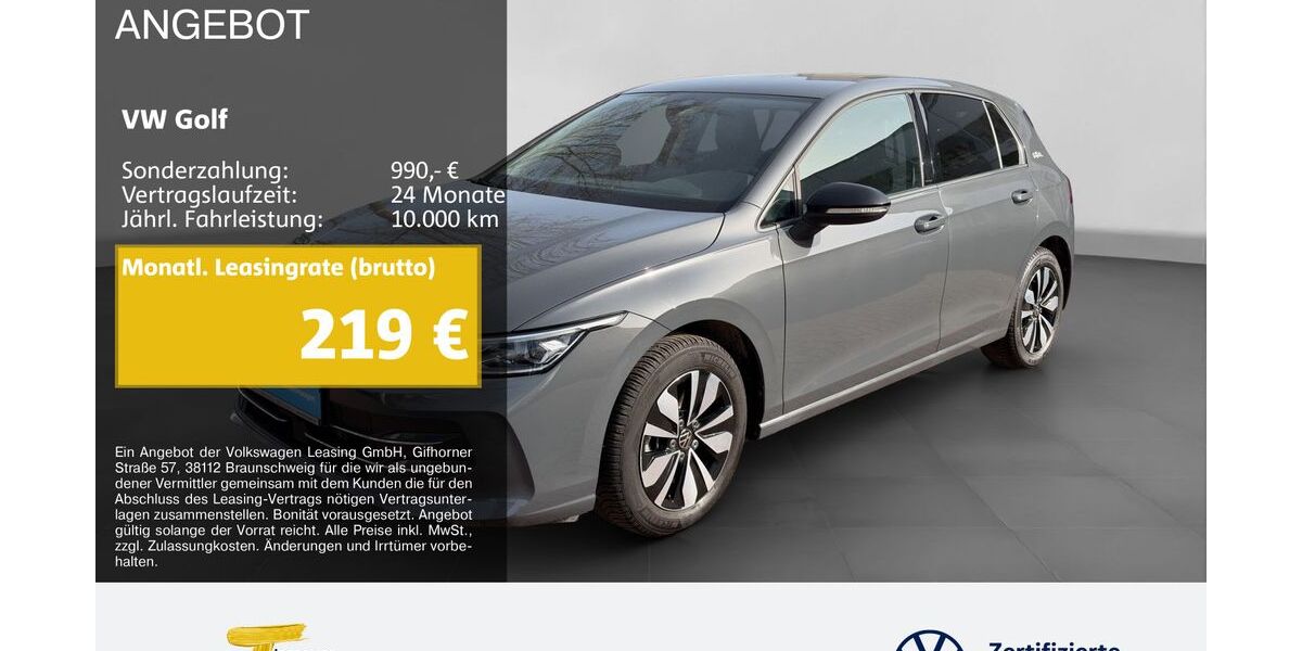 VW Golf 25.291 km 27.310 &euro; Gelsenkirchen 45888