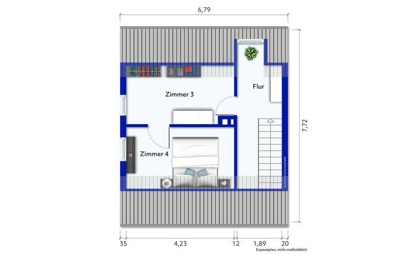 Doppelhaushälfte Mülheim Saarn - 7 Zimmer, 120 m&sup2;, 350.000&euro; | Angebot:26658624