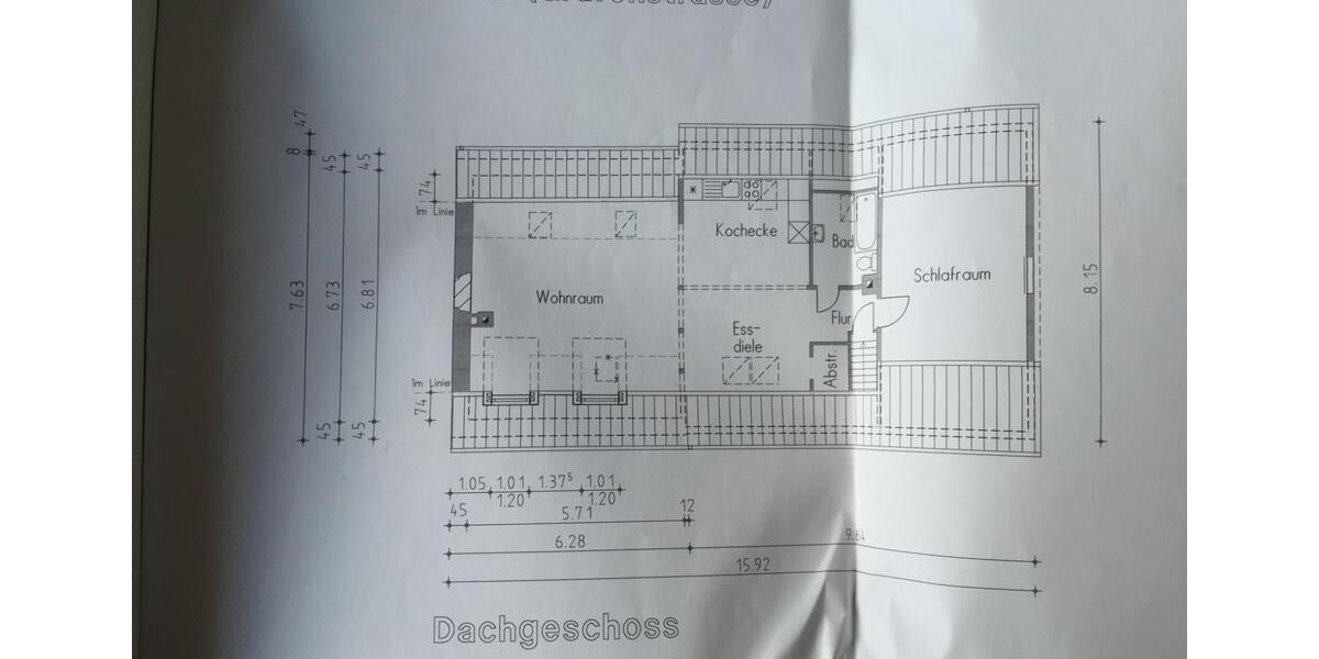 Dachgeschoßwohnung Essen Stadtbezirk IX - 1.5 Zimmer, 98 m&sup2;, 790&euro; | Angebot:26492816