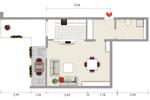 Etagenwohnung Ratingen Tiefenbroich - 1 Zimmer, 48 m&sup2;, 169.000&euro; | Angebot:27269771